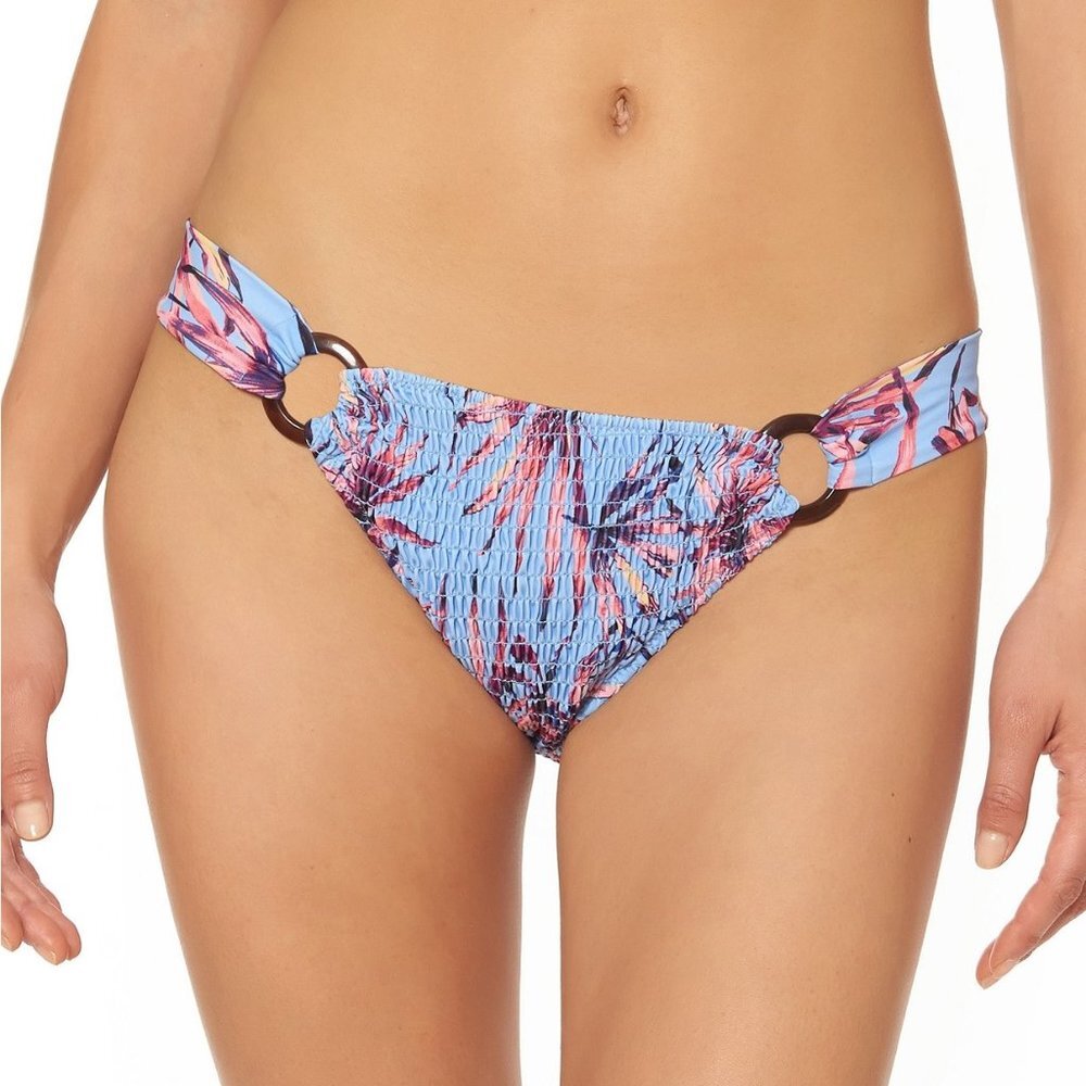 Jessica Simpson Palmy Days Print Swim Bottom